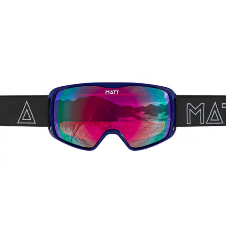 MATT Kompakt Mask skibril - Turquoise