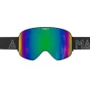 Matt scale skibril - green