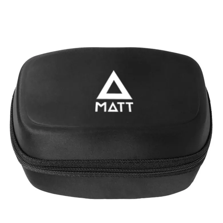 Matt synchro skibril - black/light blue