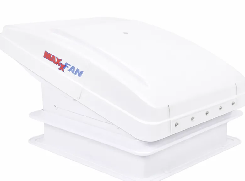 Maxxfan Deluxe Compact 28 x 28 dakluik met ventilator - white