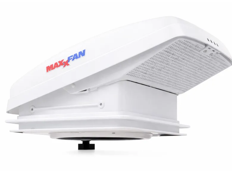 Maxxfan Deluxe Compact 28 x 28 dakluik met ventilator - white