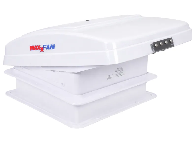 Maxxfan Deluxe Compact 28 x 28 dakluik met ventilator - white
