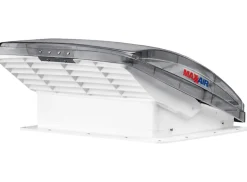 Maxxfan Deluxe 40 x 40 dakluik met ventilator - transparent