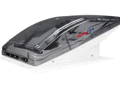 Maxxfan Deluxe 40 x 40 dakluik met ventilator - transparent