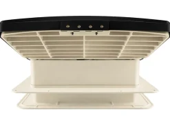 Maxxfan Deluxe 40 x 40 dakluik met ventilator - smoke