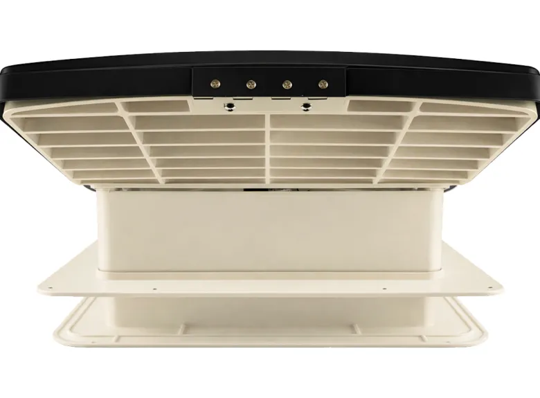 Maxxfan Deluxe 40 x 40 dakluik met ventilator - smoke