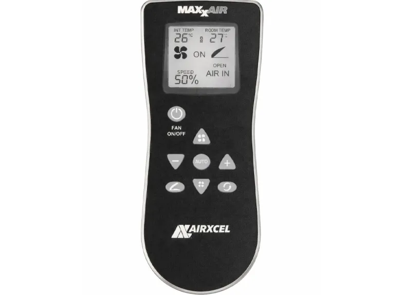 Maxxfan Deluxe 40 x 40 dakluik met ventilator - smoke