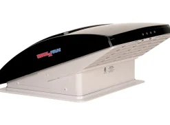 Maxxfan Deluxe 40 x 40 dakluik met ventilator - smoke