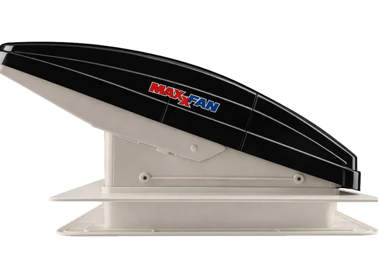 Maxxfan Deluxe 40 x 40 dakluik met ventilator - smoke