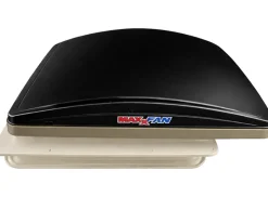 Maxxfan Deluxe 40 x 40 dakluik met ventilator - smoke