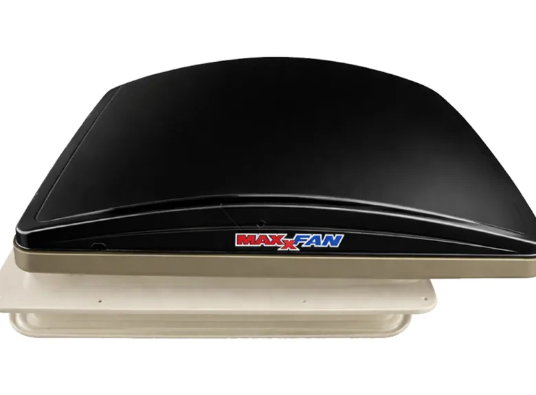 Maxxfan Deluxe 40 x 40 dakluik met ventilator - smoke
