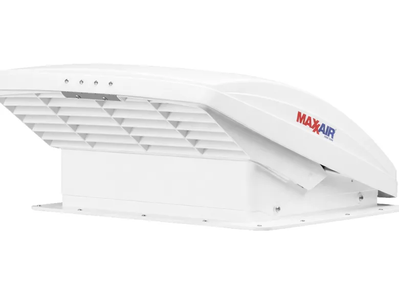 Maxxfan Deluxe 40 x 40 dakluik met ventilator - white