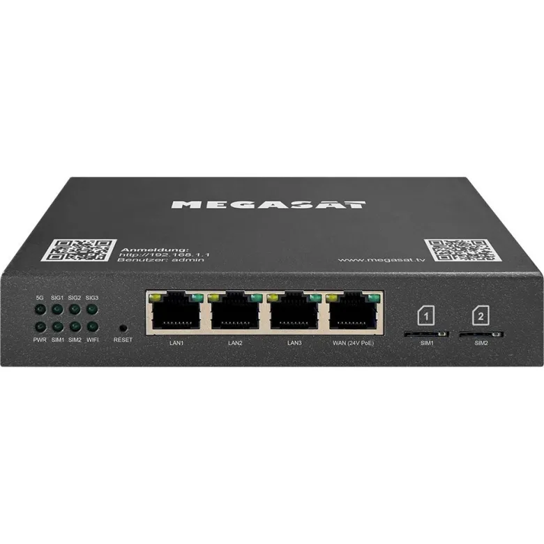 Megasat Camper Connected 5G eSIM LTE wifi-systeem