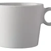 Mepal Bloom Pebble white 375 ml cappuccino mok