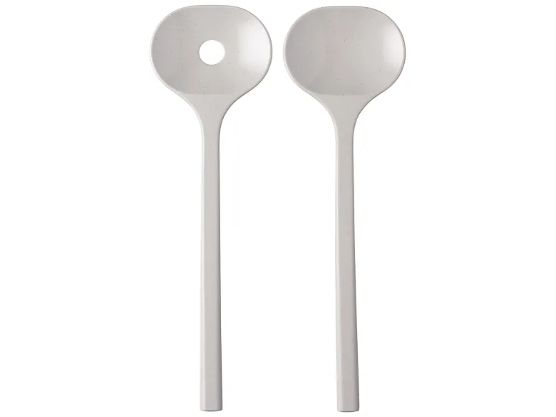 Mepal Bloom saladebestek - Pebble White