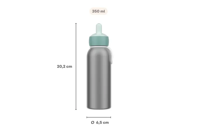 Mepal Campus flip-up 350 ml isoleerfles - Cool Mint