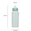 Mepal Campus 400 ml Pop-up drinkfles - Peppa Pig
