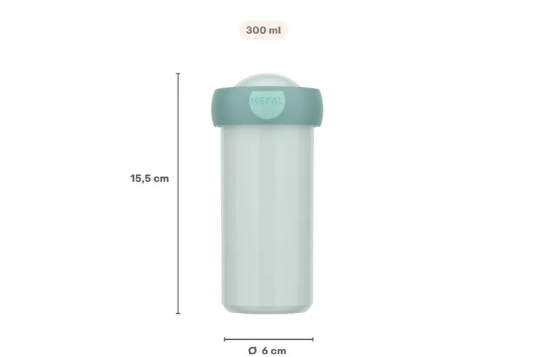 Mepal Campus 300 ml Schoolbeker - Cool pink