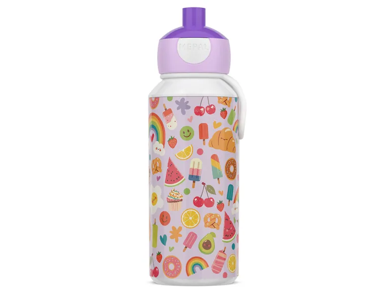 Mepal Campus Pop-up 400 ml drinkfles - Food Fest