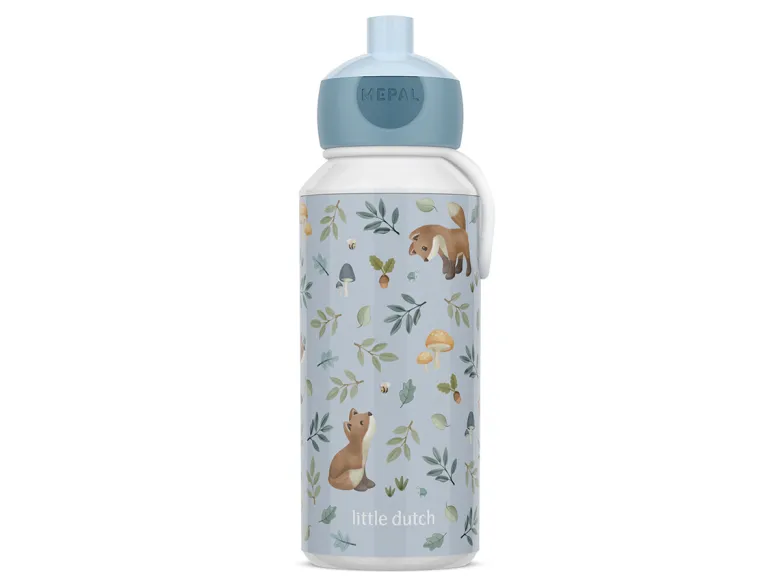 Mepal Campus Pop-up 400 ml drinkfles - Forest Friends