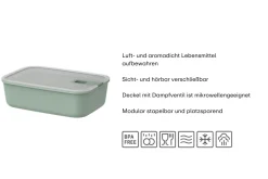 Mepal EasyClip 700 ml vershouddoos - Nordic sage