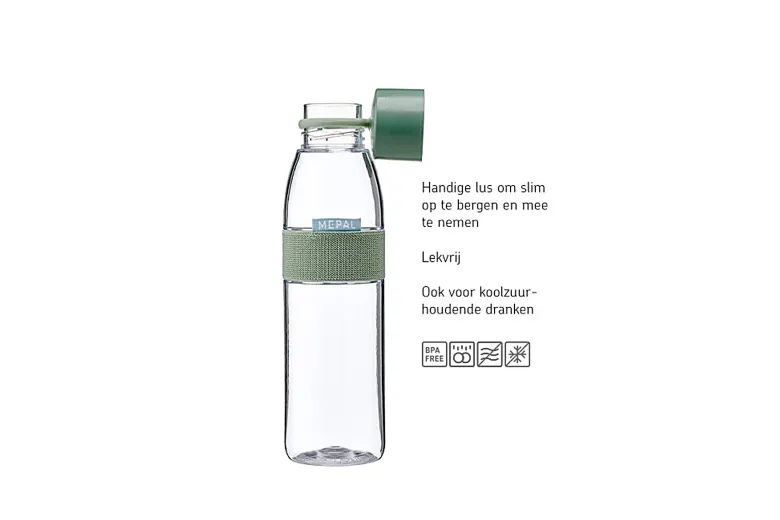 Mepal Ellipse 700 ml drinkfles - Nordic blue