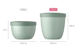 Mepal Ellipse 500 ml snackpot - Nordic blue