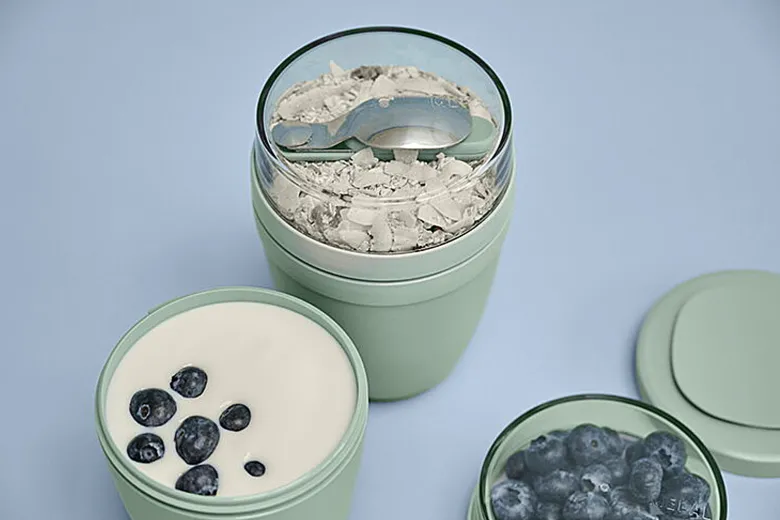 Mepal Ellipse vouwlepel - Nordic blue