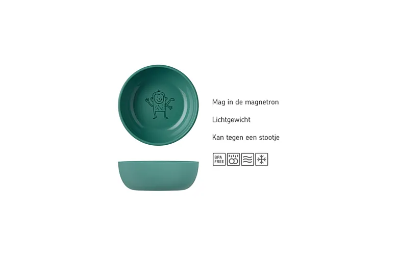 Mepal Mio kinderschaaltje - Deep turquoise