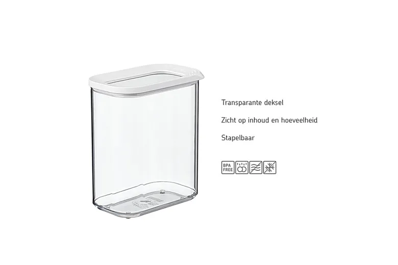 Mepal Modula 1500 ml bewaardoos - Black
