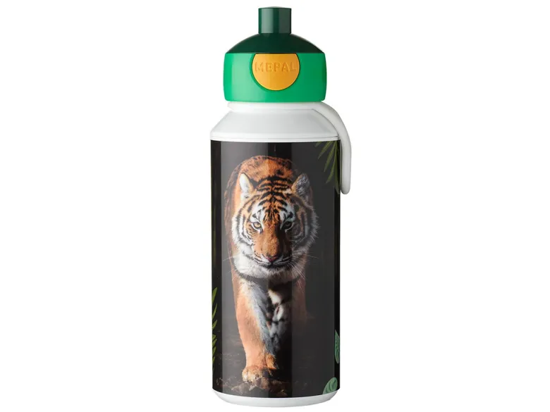 Mepal Pop-Up Campus 400 ml waterfles - Wild Tiger