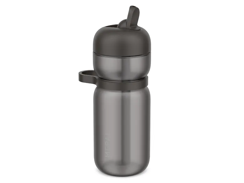 Mepal Sport Flip 600 ml drinkfles - Graphite black