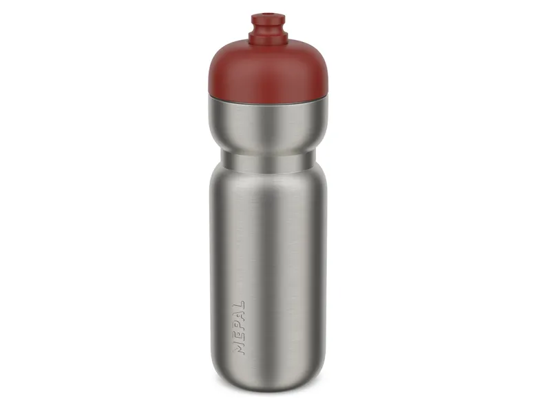 Mepal Sport 800 ml RVS pull bidon - Graphite black