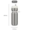 Mepal Sport twist 600 ml isoleerfles - Midnight blue