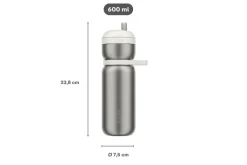 Mepal Sport twist 600 ml isoleerfles - Mountain red
