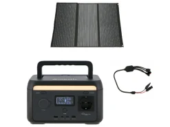Mestic MPS-300 powerstation met 100 Watt zonnepaneel