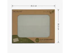 Michelino Alythia Glazen snijplank - 40 x 30 cm