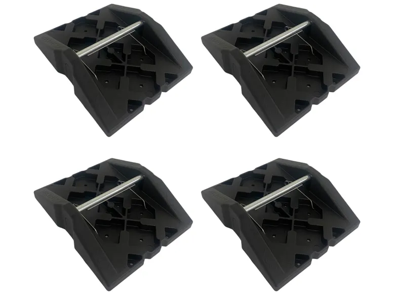 Milenco Stacka Corner Feet set van 4 onderlegplaten