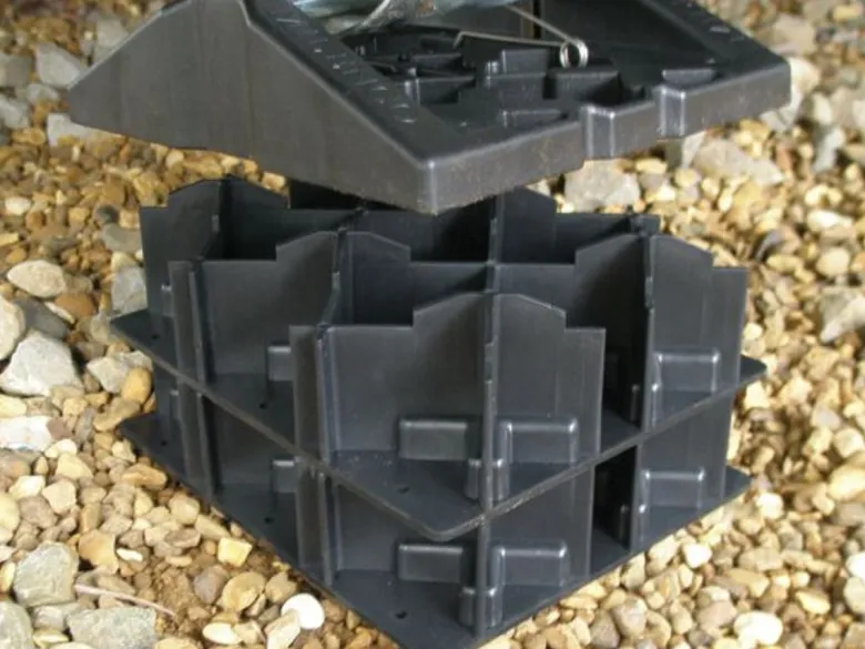 Milenco Stacka Jacka Pads set van 4 onderlegplaten
