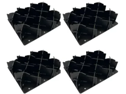 Milenco Stacka Jacka Pads set van 4 onderlegplaten