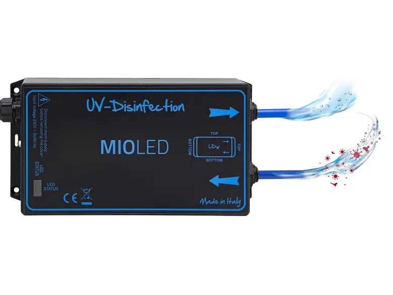 MIOLED UV Water Desinfectie - 12 volt