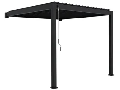 Mirador Classic 300 x 400 cm muur overkapping - antraciet