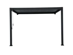 Mirador Classic 300 x 400 cm muur overkapping - antraciet