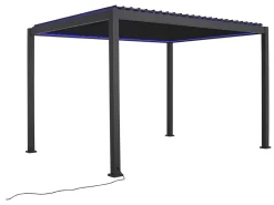 Mirador Deluxe 300 x 400 cm elektrische overkapping - antraciet