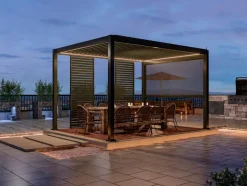 Mirador Deluxe 300 x 400 cm elektrische overkapping - antraciet