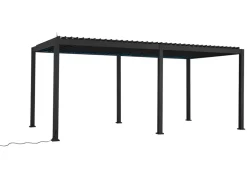 Mirador Deluxe 300 x 600 cm elektrische overkapping - antraciet