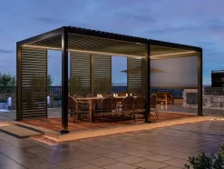 Mirador Deluxe 300 x 600 cm elektrische overkapping - antraciet