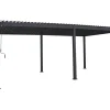 Mirador Deluxe 360 x 720 cm overkapping - antraciet