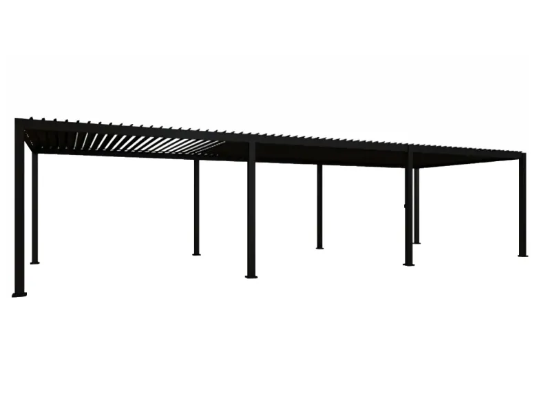 Mirador Deluxe 300 x 900 cm overkapping - antraciet