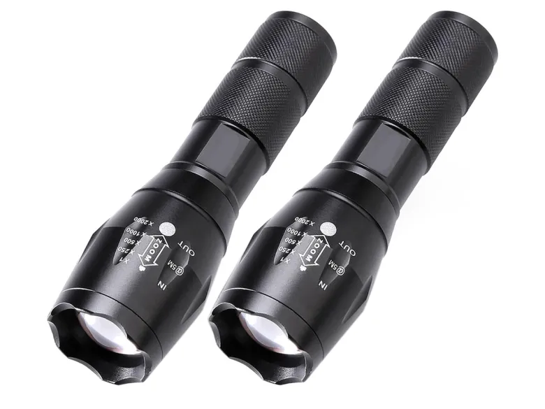 MMOBIEL zoombaar LED-zaklamp - Set van 2